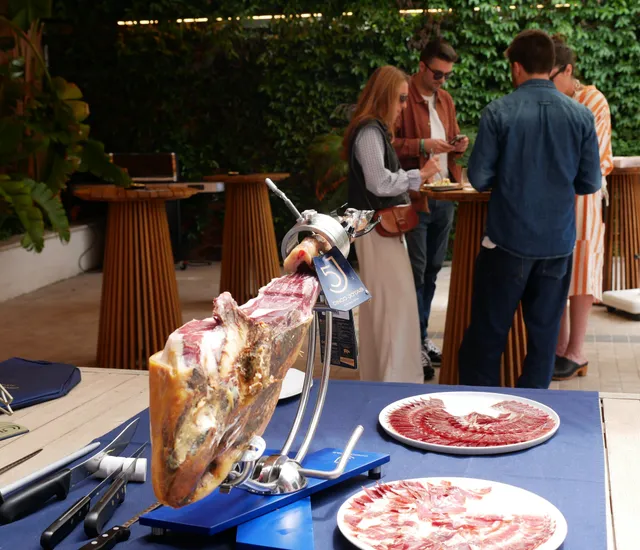 Découpe de pata negra